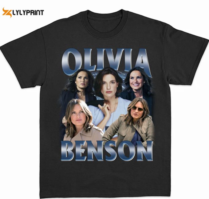 Olivia Benson Vintage T-Shirt, Gift For Women And Man T-Shirt, For Men Women 1