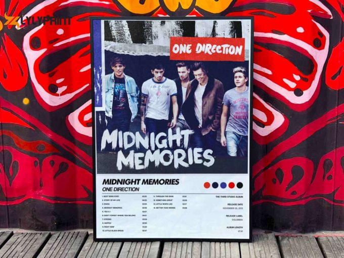One Direction &Amp;Quot;Midnight Memories&Amp;Quot; Album Cover Poster #6 1