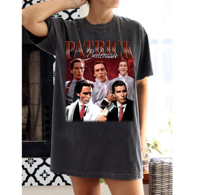 Patrick Bateman T-Shirt Patrick Bateman Shirt Patrick Bateman Tees Patrick Bateman Sweater Trendy Sweatshirt Couples T-Shirt 2