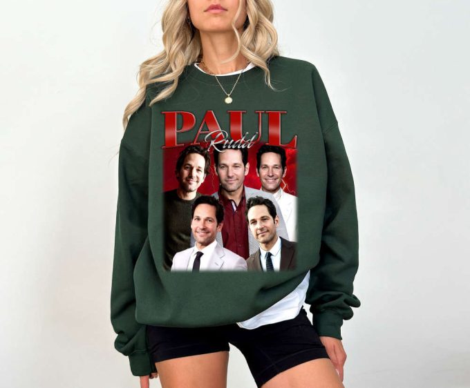 Paul Rudd T-Shirt Paul Rudd Shirt Paul Rudd Tees Paul Rudd Sweater Movie Sweater Movie Sweatshirt Retro Unisex T-Shirt 4