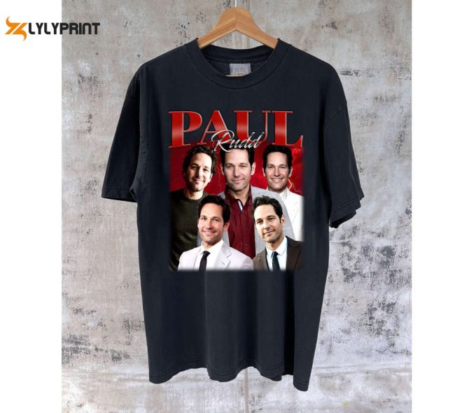 Paul Rudd T-Shirt Paul Rudd Shirt Paul Rudd Tees Paul Rudd Sweater Movie Sweater Movie Sweatshirt Retro Unisex T-Shirt 1