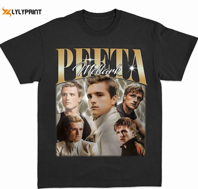 Peeta Mellark Vintage 90S Shirt, Peeta Mellark Graphic Hoodie, Peeta Mellark Sweatshirt, Josh Hutcherson Shirt, Gift For Him And Her 1