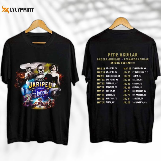 Pepe Aguilar Jaripeo Hasta Los Huesos Tour 2024 Shirt, Pepe Aguilar Fan Shirt, Pepe Aguilar 2024 Concert Shirt, Pepe Aguilar Tee 1