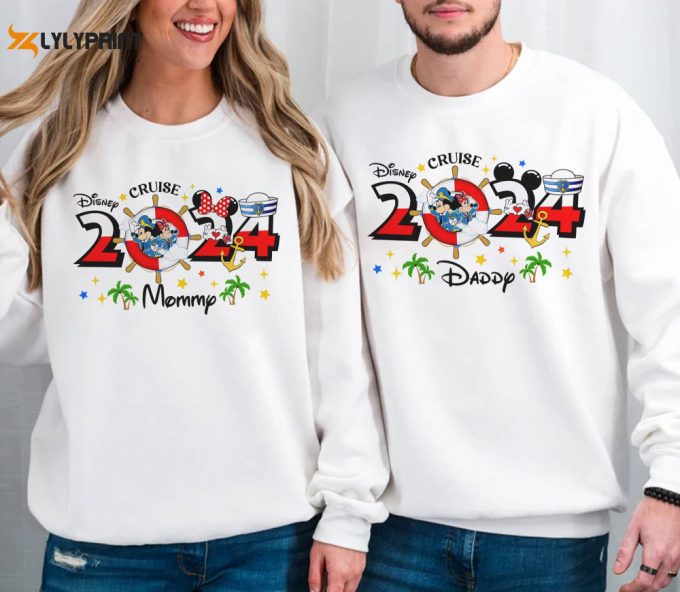 2024 Personalized Disneyland Cruise Shirt Mickey &Amp;Amp; Friends Family Matching Custom Name Cruise Squad Shirt 1