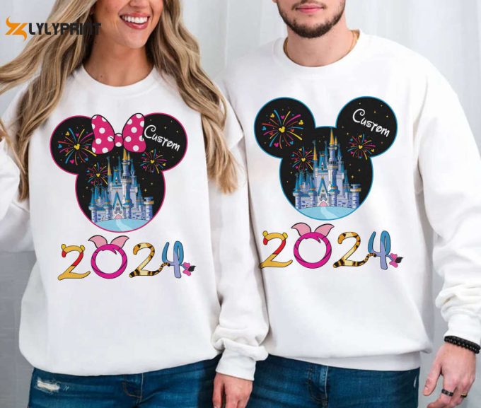 Personalized Disneyland Family Trip 2024 Shirt, Disneyland 2024 Vacation Shirts, Mickey Minnie Family Trip Tee, Disneyland Matching Shirts 1