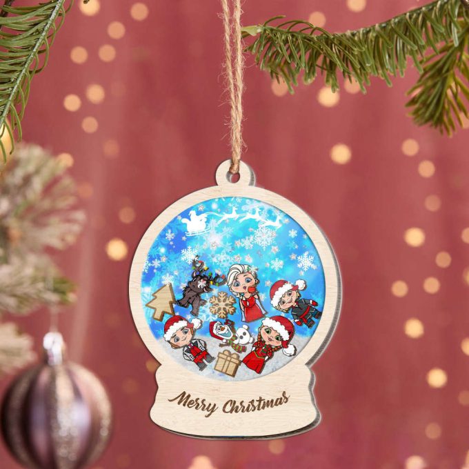 Personalized Frozen Ornament Frozen Christmas Ornament Princess Ornament Gift Disney Frozen Ornament Christmas Tree Ornaments 3