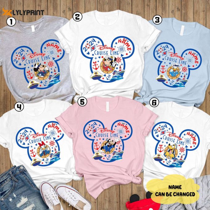 Personalized Mickey Cruise 2024 Shirt, Mickey Minnie Cruise Squad Shirt, Family Cruise 2024 Shirt, Family Trip 2024 Cruise Wish Dream Magic 1