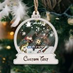 Personalized Name Hunting Ornament Hunting Ornament Gift for Deer Hunting Lovers Hunter Christmas Ornament Hunter Gif