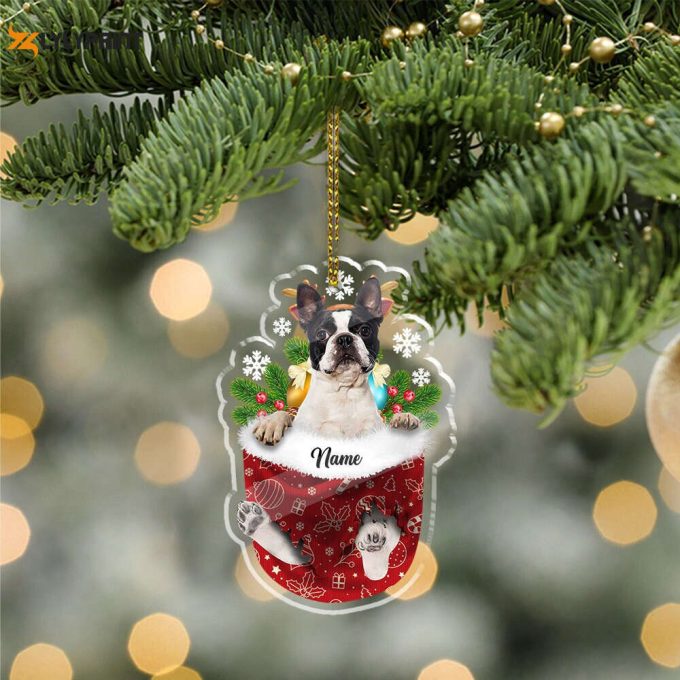 Personalized Pet Ornament Using Pet'S Photo Name Custom Ornament Christmas Dog Ornament Dog Ornament Christmas Tree Decor 1