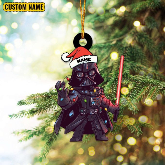 Personalized Star Wars Characters Ornament Christmas Star Wars Ornament Christmas Baby Ornament Darth Vader Gift Yoda Ornament R2-D2 Bb-8 2