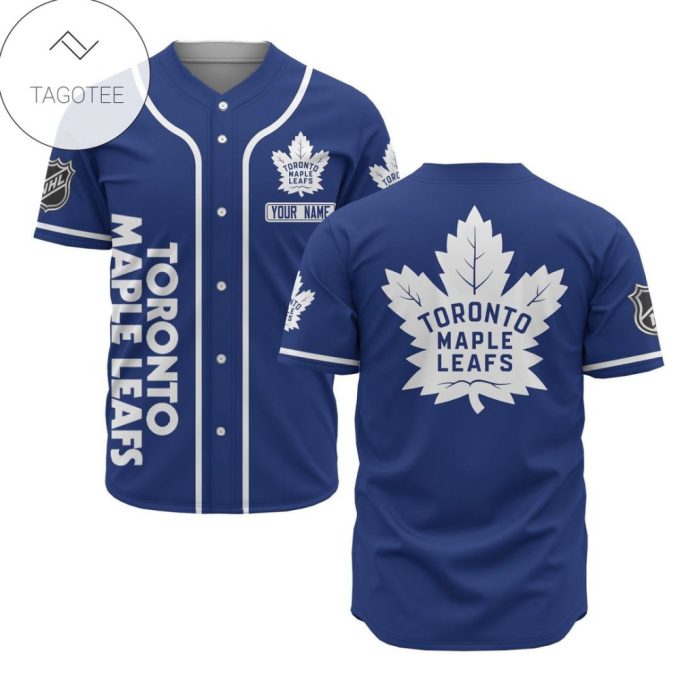 Personalized Toronto Maple Leafs Baseball Jersey Custom For Fans Bj0129 2