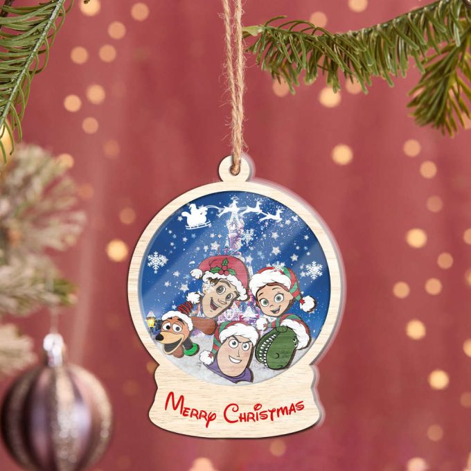 Personalized Toy Story Ornament Woody Buzz Lightyear Ornament Pixar Christmas Ornament Disney Toy Story Ornament Gift Christmas Tree 3