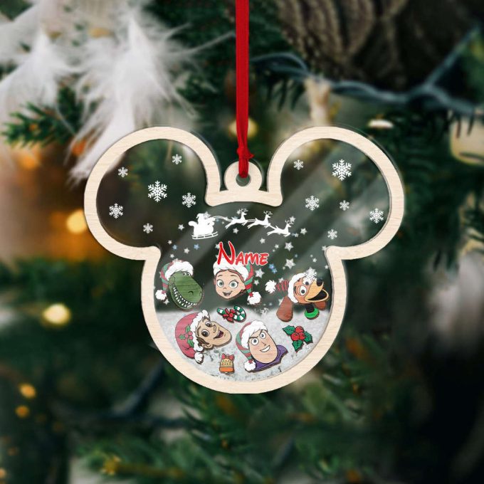 Personalized Toy Story Ornament Woody Buzz Lightyear Ornament Pixar Christmas Ornament Disney Toy Story Ornament Gift Christmas Tree 2
