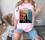 Peter Gabriel Retro Vintage T-Shirt: Funny Music Band Tee for Friends Peter Gabriel Retro Vintage T-Shirt: Funny Music Band Tee for Friends