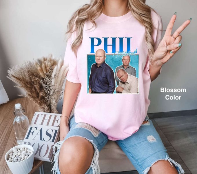 Retro Phil Mitchell Homage T-Shirt: Steve Mcfadden Eastenders Bbc Soap Opera Fans 2024 3