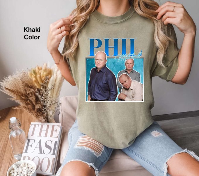 Retro Phil Mitchell Homage T-Shirt: Steve Mcfadden Eastenders Bbc Soap Opera Fans 2024 4