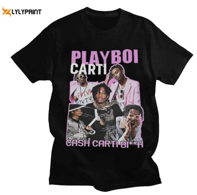 Playboi Carti Merch, Playboi Carti Shirt, Playboi Carti Shirt Sweatshirt, Playboi Carti Unisex, Unisex T-Shirt, Playboi Carti Gift For Fan 1