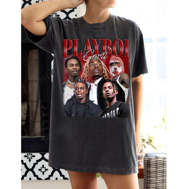 Playboi Carti T-Shirt Playboi Carti Shirt Playboi Carti Tees Playboi Carti Sweater Vintage Shirt Classic T-Shirt Trendy T-Shir 4