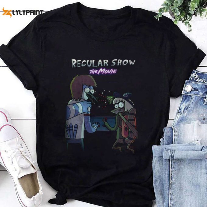 Regular Show The Movie T-Shirt, Regular Show Shirt Fan Gift, For Men Women 1