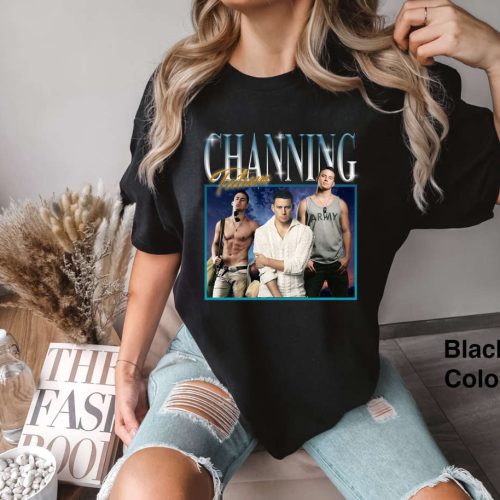 Retro Channing Tatum Shirt Vintage Tee & Sweatshirt Comfort Colors 2024 Edition