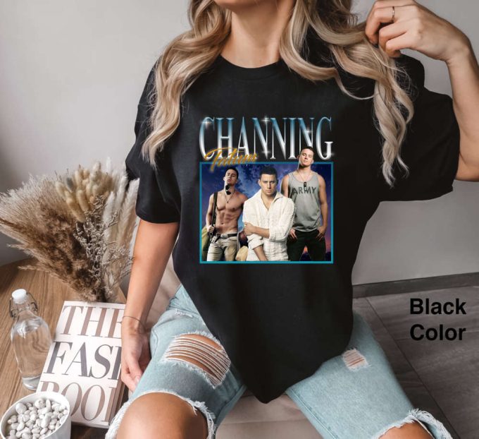 Retro Channing Tatum Shirt Vintage Tee &Amp; Sweatshirt Comfort Colors 2024 Edition 2