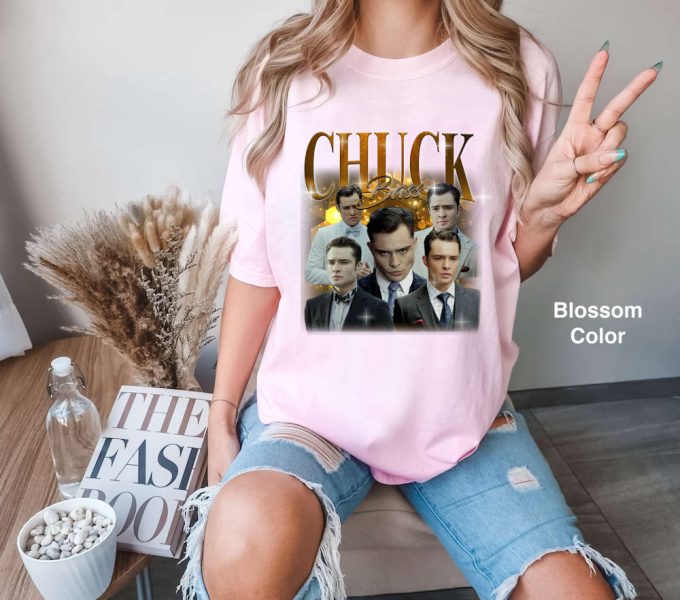 Retro Chuck Bass Shirt: Comfort Colors Tee &Amp; Sweatshirt Funny Gift For Friends 2024 3