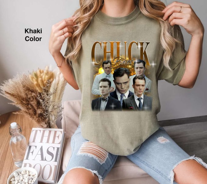 Retro Chuck Bass Shirt: Comfort Colors Tee &Amp; Sweatshirt Funny Gift For Friends 2024 5