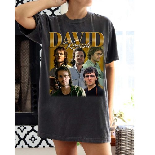 Retro David Koresh Shirts David Koresh T-Shirt David Koresh Tees David Koresh Hoodie David Koresh Sweatshirt Vintage tee Casual Shirt