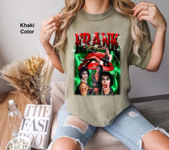 Retro Frank N Furter Comfort Colors Shirt: Rocky Horror Picture Show Vintage Tee Perfect Gift For Friends 2