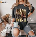 Retro Harrison Ford Comfort Colors Shirt: Vintage Sweatshirt 90s Sweater – Funny Gift