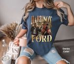 Retro Harrison Ford Comfort Colors Shirt: Vintage Sweatshirt 90s Sweater – Funny Gift