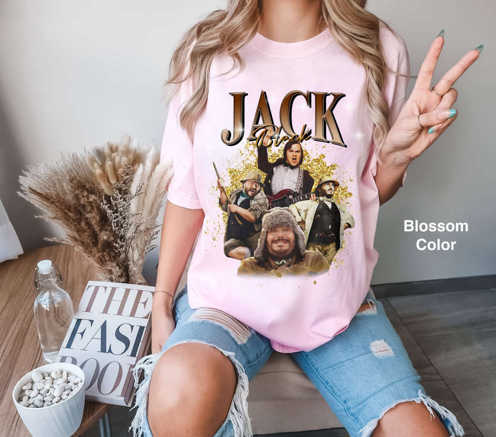 Retro Jack Black Shirt – Comfort Colors Tee Sweatshirt & Merch Vintage Gift for Friends