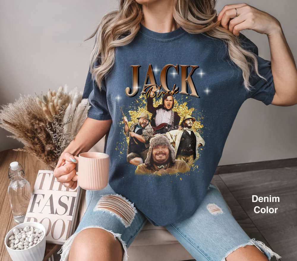 Retro Jack Black Shirt – Comfort Colors Tee Sweatshirt & Merch Vintage Gift for Friends