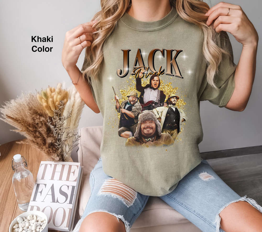 Retro Jack Black Shirt – Comfort Colors Tee Sweatshirt & Merch Vintage Gift for Friends