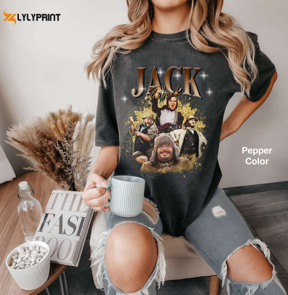 Retro Jack Black Shirt – Comfort Colors Tee Sweatshirt & Merch Vintage Gift for Friends