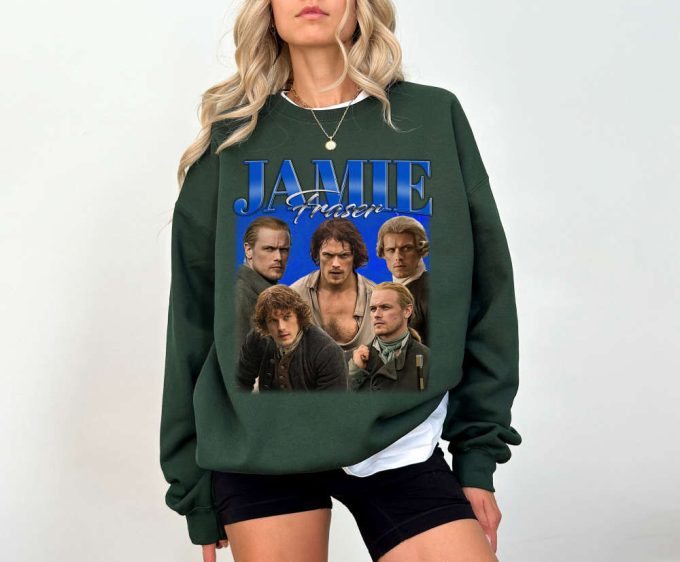 Retro Jamie Fraser T-Shirt Jamie Fraser Shirt Jamie Fraser Tees Jamie Fraser Sweater Vintage Movie Vintage T-Shirt Classic Movie 4