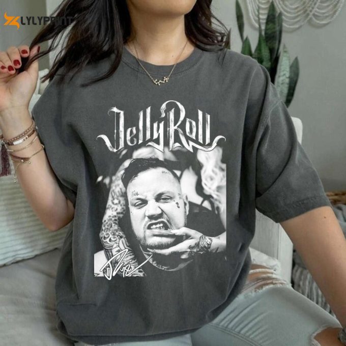 Retro Jelly Gift Fans Graphic Shirt, Jellyrol Concert 2024 Shirt Jelly Shirt, For Men Women 1