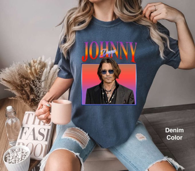 Shop Retro Johnny Depp Shirt &Amp; Sweatshirt: Pirate Rotten Born Lawyer Merch 4