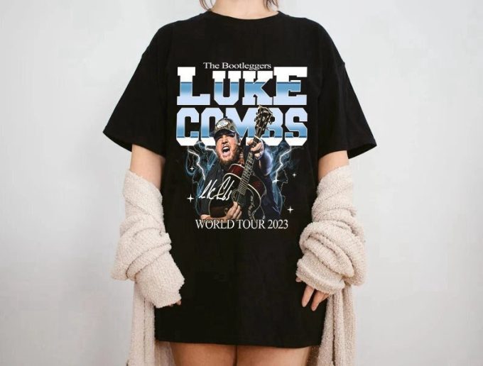 Retro Luke Combs Shirt, Country Music Shirt, Combs Cowboy Tee, For Men Women 3