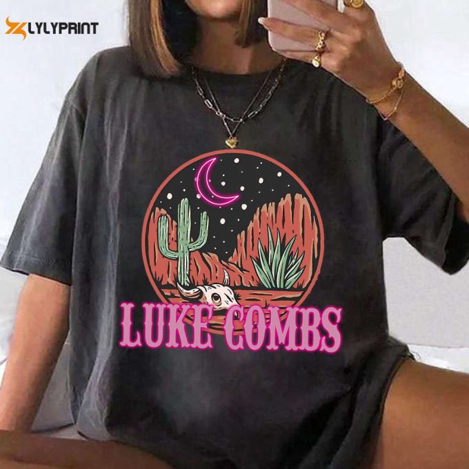 Retro Luke Combs Sweatshirt, Country Music Shirt,Combs Cowboy Hoodie, For Men Women 1