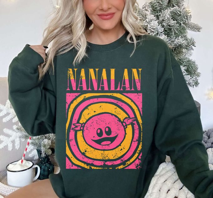 Retro Peepo Nanalan Meme Trending Shirt, Funny Tv Series Sweatshirt, Girl Present Hoodie Gift, Cute Cartoon Shirt Gift For Family 2