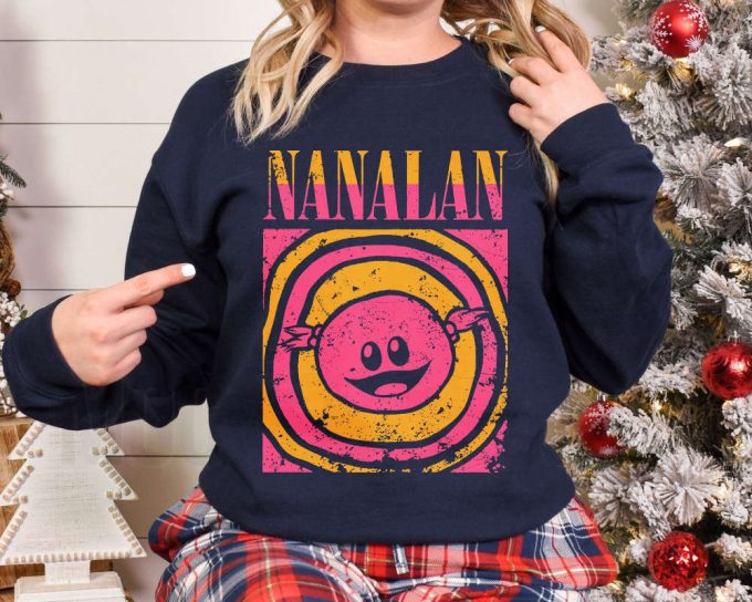 Retro Peepo Nanalan Meme Trending Shirt, Funny Tv Series Sweatshirt, Girl Present Hoodie Gift, Cute Cartoon Shirt Gift For Family 3