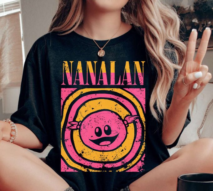 Retro Peepo Nanalan Meme Trending Shirt, Funny Tv Series Sweatshirt, Girl Present Hoodie Gift, Cute Cartoon Shirt Gift For Family 4