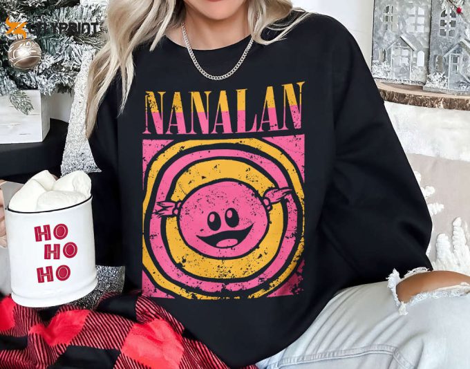 Retro Peepo Nanalan Meme Trending Shirt, Funny Tv Series Sweatshirt, Girl Present Hoodie Gift, Cute Cartoon Shirt Gift For Family 1