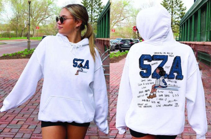 Retro Sza Sweatshirt, Sza Shirt Good Days, Sza Merch, Sza Sos Tour Shirt 2024, For Men Women 2