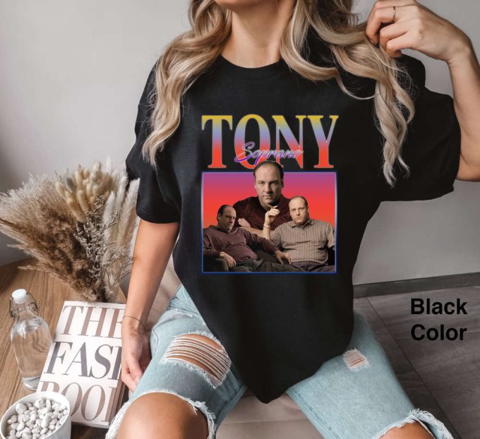 Retro Tony Soprano Comfort Colors Shirt - Premium Tees &Amp; Sweatshirts: Perfect Tony Soprano Gift Sopranos Merch 2