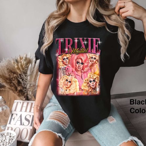 Retro Trixie Mattel Comfort Colors Shirt Funny Vintage Merch 2024