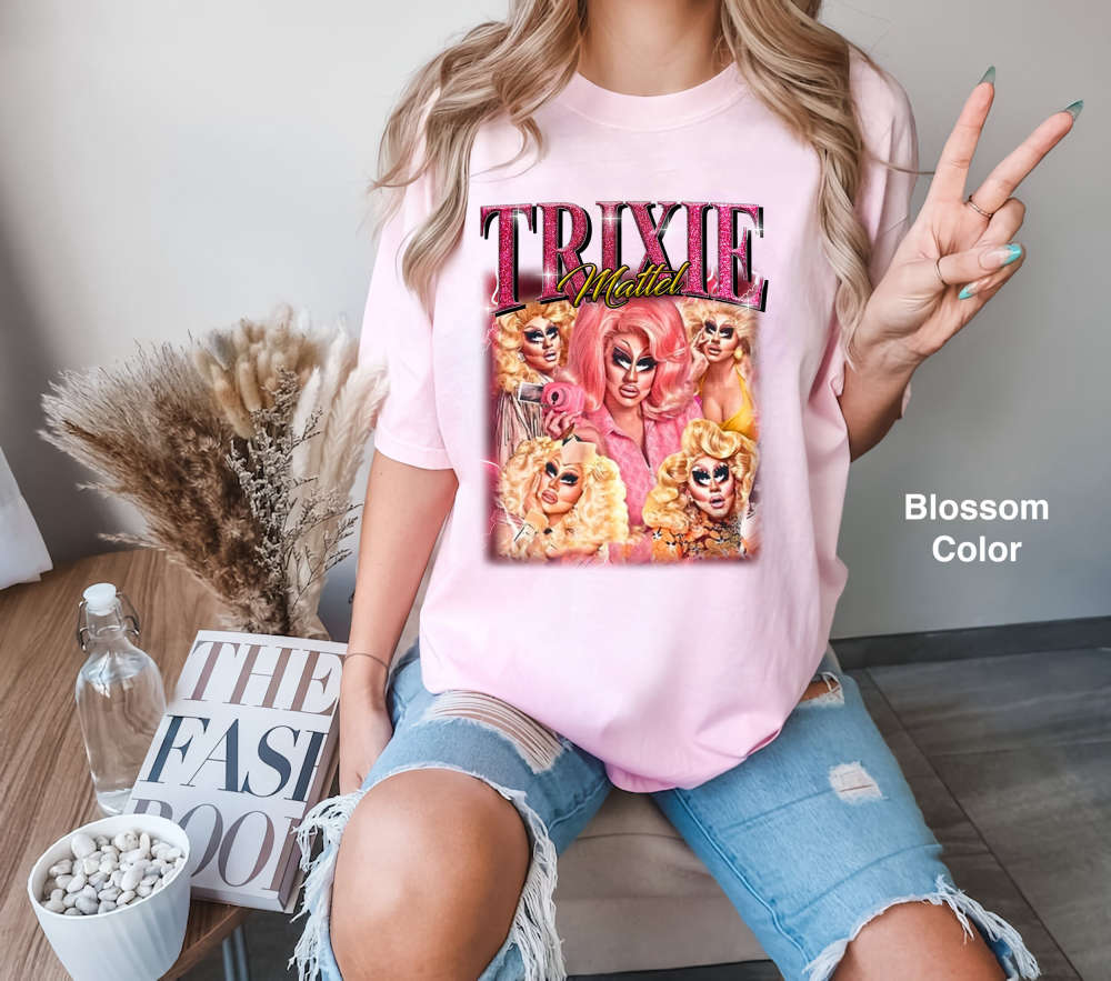 Retro Trixie Mattel Comfort Colors Shirt Funny Vintage Merch 2024