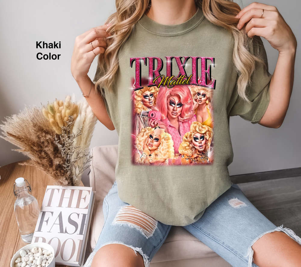 Retro Trixie Mattel Comfort Colors Shirt Funny Vintage Merch 2024