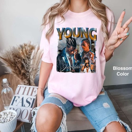 Retro Young Slatt THUG Comfort Colors Shirt: Vintage Graphic Tee Young Thug T-Shirt – Mighty Little Man 2024 Retro Vintage Shirt